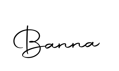 Banna stylish signature style. Best Handwritten Sign (Autography-DOLnW) for my name. Handwritten Signature Collection Ideas for my name Banna. Banna signature style 10 images and pictures png