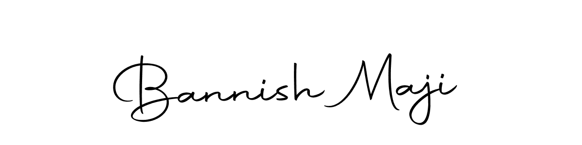 Make a beautiful signature design for name Bannish Maji. With this signature (Autography-DOLnW) style, you can create a handwritten signature for free. Bannish Maji signature style 10 images and pictures png