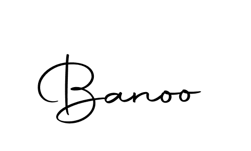 How to make Banoo signature? Autography-DOLnW is a professional autograph style. Create handwritten signature for Banoo name. Banoo signature style 10 images and pictures png