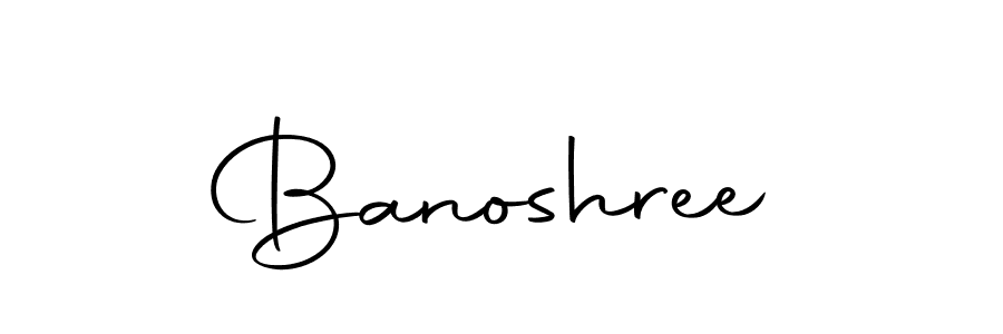 Make a beautiful signature design for name Banoshree. Use this online signature maker to create a handwritten signature for free. Banoshree signature style 10 images and pictures png