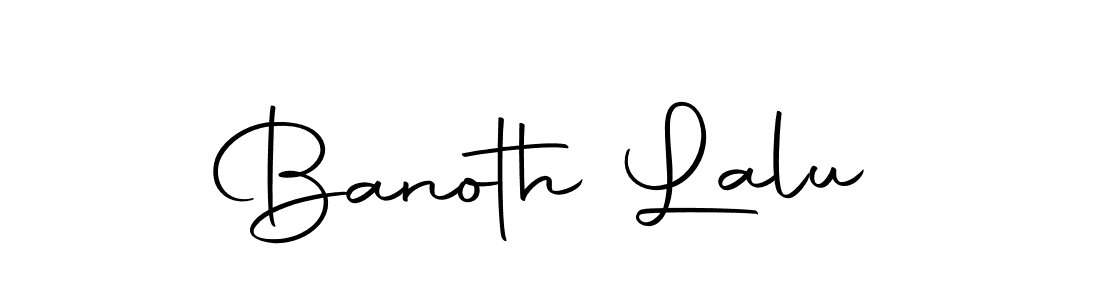 Make a beautiful signature design for name Banoth Lalu. With this signature (Autography-DOLnW) style, you can create a handwritten signature for free. Banoth Lalu signature style 10 images and pictures png