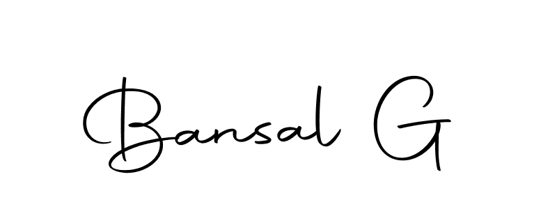 It looks lik you need a new signature style for name Bansal G. Design unique handwritten (Autography-DOLnW) signature with our free signature maker in just a few clicks. Bansal G signature style 10 images and pictures png