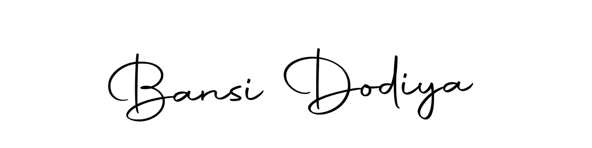 Make a short Bansi Dodiya signature style. Manage your documents anywhere anytime using Autography-DOLnW. Create and add eSignatures, submit forms, share and send files easily. Bansi Dodiya signature style 10 images and pictures png