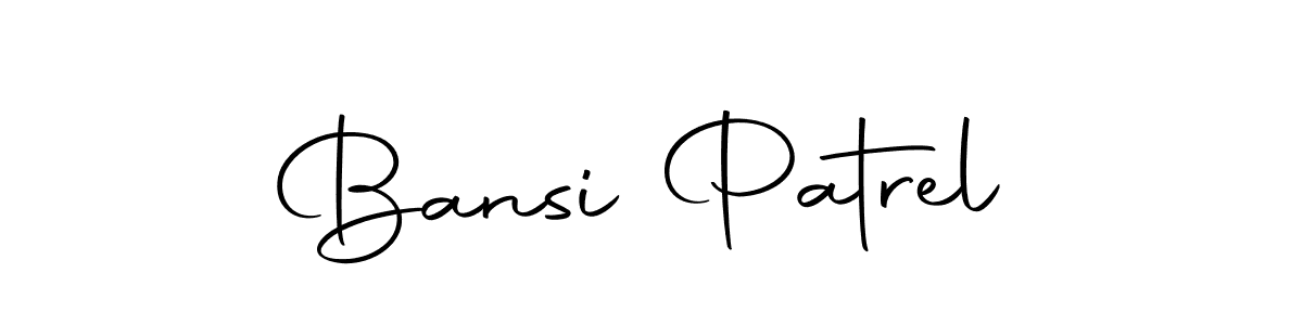 It looks lik you need a new signature style for name Bansi Patrel. Design unique handwritten (Autography-DOLnW) signature with our free signature maker in just a few clicks. Bansi Patrel signature style 10 images and pictures png