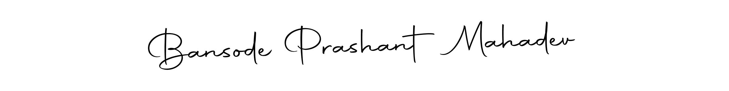 if you are searching for the best signature style for your name Bansode Prashant Mahadev. so please give up your signature search. here we have designed multiple signature styles  using Autography-DOLnW. Bansode Prashant Mahadev signature style 10 images and pictures png