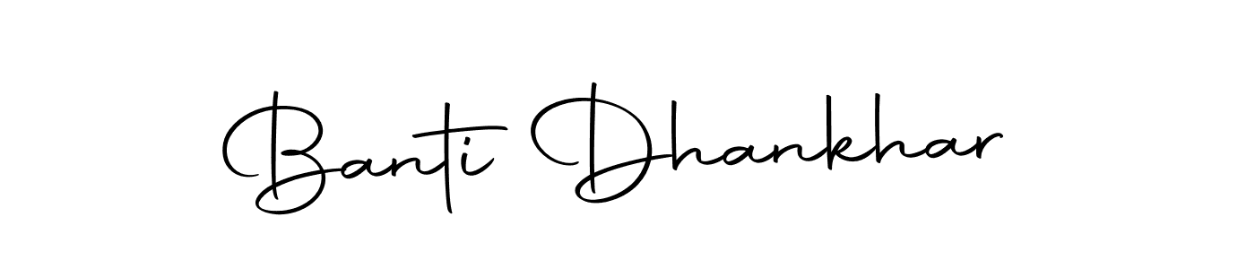 Make a beautiful signature design for name Banti Dhankhar. With this signature (Autography-DOLnW) style, you can create a handwritten signature for free. Banti Dhankhar signature style 10 images and pictures png