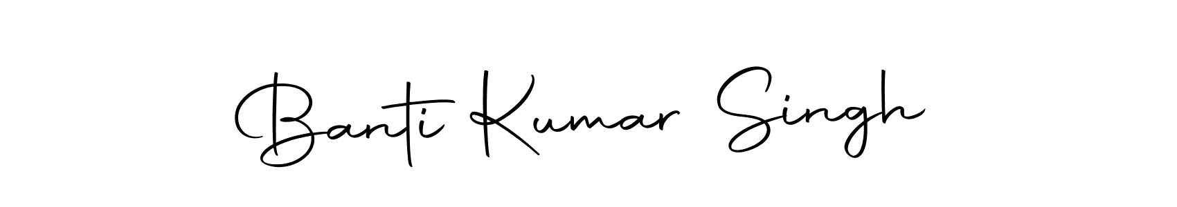 You should practise on your own different ways (Autography-DOLnW) to write your name (Banti Kumar Singh) in signature. don't let someone else do it for you. Banti Kumar Singh signature style 10 images and pictures png