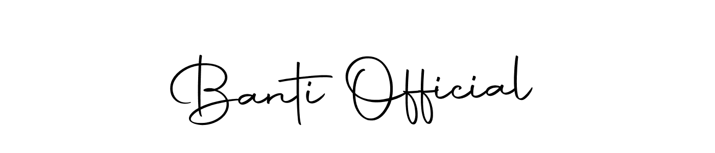 Here are the top 10 professional signature styles for the name Banti Official. These are the best autograph styles you can use for your name. Banti Official signature style 10 images and pictures png