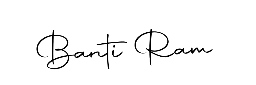 Also we have Banti Ram name is the best signature style. Create professional handwritten signature collection using Autography-DOLnW autograph style. Banti Ram signature style 10 images and pictures png