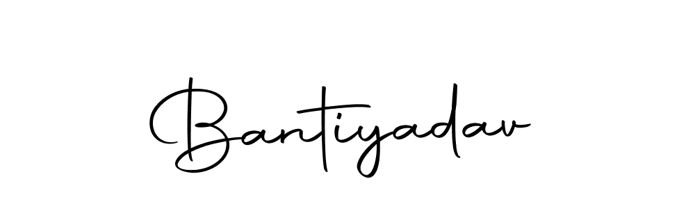 How to make Bantiyadav signature? Autography-DOLnW is a professional autograph style. Create handwritten signature for Bantiyadav name. Bantiyadav signature style 10 images and pictures png