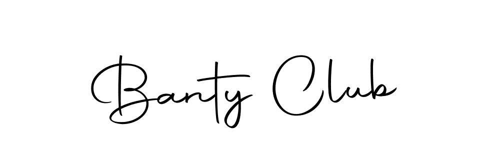 if you are searching for the best signature style for your name Banty Club. so please give up your signature search. here we have designed multiple signature styles  using Autography-DOLnW. Banty Club signature style 10 images and pictures png