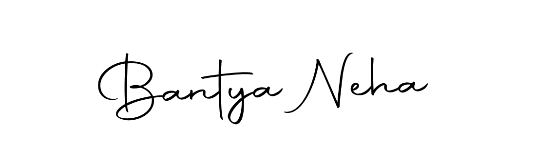 Make a beautiful signature design for name Bantya Neha. With this signature (Autography-DOLnW) style, you can create a handwritten signature for free. Bantya Neha signature style 10 images and pictures png