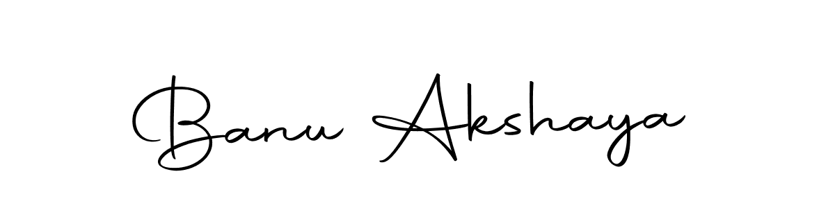 The best way (Autography-DOLnW) to make a short signature is to pick only two or three words in your name. The name Banu Akshaya include a total of six letters. For converting this name. Banu Akshaya signature style 10 images and pictures png