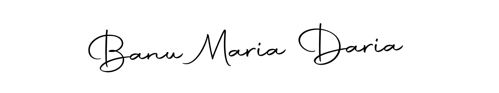 if you are searching for the best signature style for your name Banu Maria Daria. so please give up your signature search. here we have designed multiple signature styles  using Autography-DOLnW. Banu Maria Daria signature style 10 images and pictures png