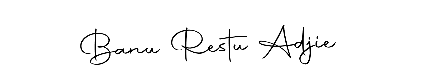 Also You can easily find your signature by using the search form. We will create Banu Restu Adjie name handwritten signature images for you free of cost using Autography-DOLnW sign style. Banu Restu Adjie signature style 10 images and pictures png