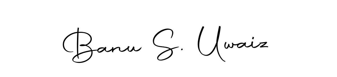 How to Draw Banu S. Uwaiz signature style? Autography-DOLnW is a latest design signature styles for name Banu S. Uwaiz. Banu S. Uwaiz signature style 10 images and pictures png