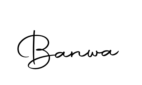 Use a signature maker to create a handwritten signature online. With this signature software, you can design (Autography-DOLnW) your own signature for name Banwa. Banwa signature style 10 images and pictures png