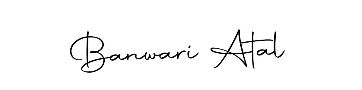 You should practise on your own different ways (Autography-DOLnW) to write your name (Banwari Atal) in signature. don't let someone else do it for you. Banwari Atal signature style 10 images and pictures png