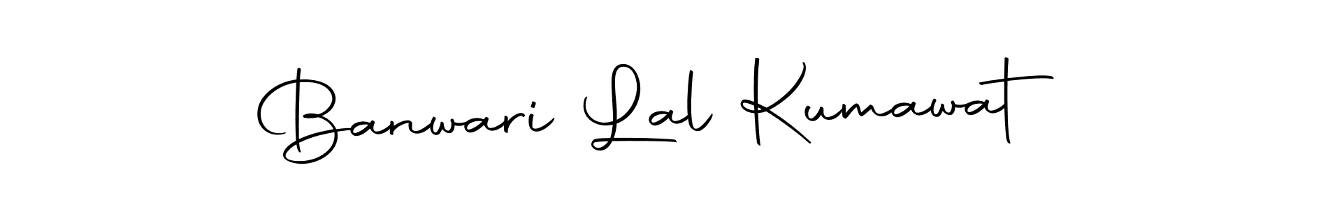 How to make Banwari Lal Kumawat name signature. Use Autography-DOLnW style for creating short signs online. This is the latest handwritten sign. Banwari Lal Kumawat signature style 10 images and pictures png
