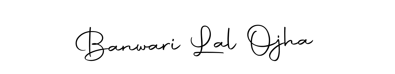 Make a short Banwari Lal Ojha signature style. Manage your documents anywhere anytime using Autography-DOLnW. Create and add eSignatures, submit forms, share and send files easily. Banwari Lal Ojha signature style 10 images and pictures png