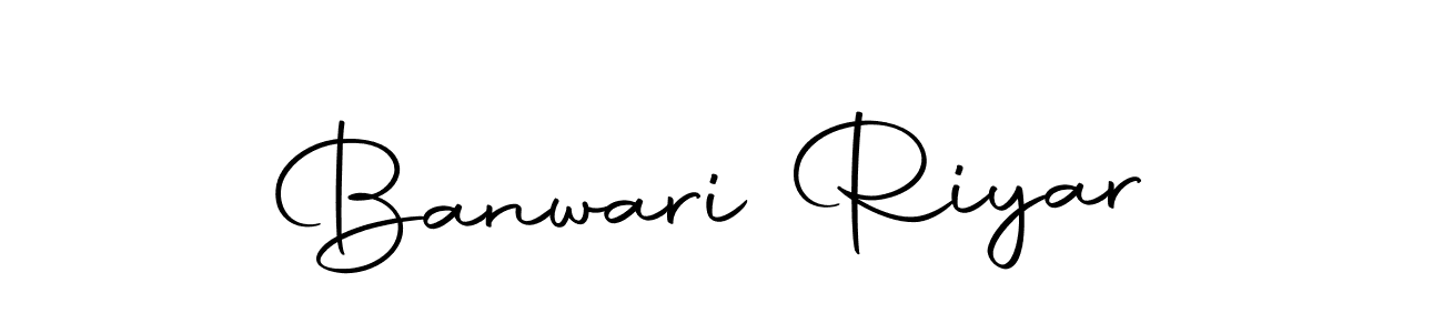 Make a beautiful signature design for name Banwari Riyar. With this signature (Autography-DOLnW) style, you can create a handwritten signature for free. Banwari Riyar signature style 10 images and pictures png