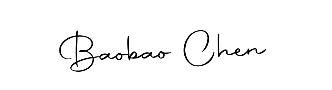 Make a beautiful signature design for name Baobao Chen. With this signature (Autography-DOLnW) style, you can create a handwritten signature for free. Baobao Chen signature style 10 images and pictures png