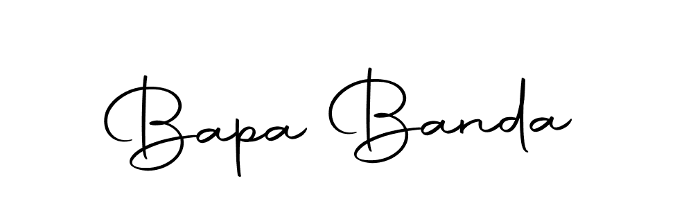 How to make Bapa Banda name signature. Use Autography-DOLnW style for creating short signs online. This is the latest handwritten sign. Bapa Banda signature style 10 images and pictures png