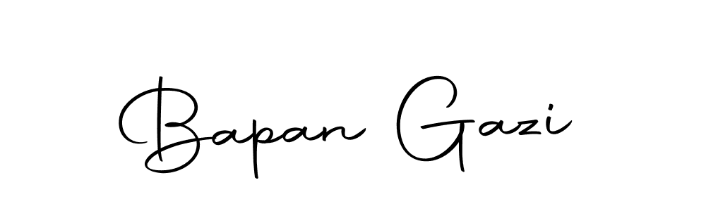 You can use this online signature creator to create a handwritten signature for the name Bapan Gazi. This is the best online autograph maker. Bapan Gazi signature style 10 images and pictures png