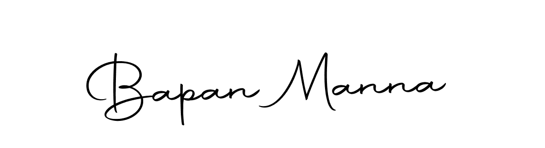 Make a beautiful signature design for name Bapan Manna. With this signature (Autography-DOLnW) style, you can create a handwritten signature for free. Bapan Manna signature style 10 images and pictures png