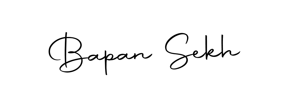 Also we have Bapan Sekh name is the best signature style. Create professional handwritten signature collection using Autography-DOLnW autograph style. Bapan Sekh signature style 10 images and pictures png