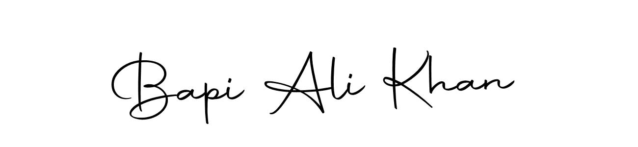 How to make Bapi Ali Khan signature? Autography-DOLnW is a professional autograph style. Create handwritten signature for Bapi Ali Khan name. Bapi Ali Khan signature style 10 images and pictures png