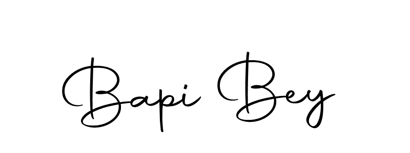 How to make Bapi Bey signature? Autography-DOLnW is a professional autograph style. Create handwritten signature for Bapi Bey name. Bapi Bey signature style 10 images and pictures png