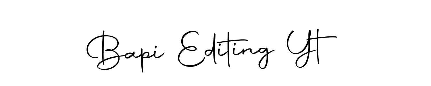 Make a beautiful signature design for name Bapi Editing Yt. Use this online signature maker to create a handwritten signature for free. Bapi Editing Yt signature style 10 images and pictures png
