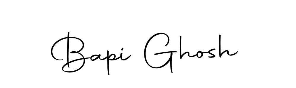 How to make Bapi Ghosh name signature. Use Autography-DOLnW style for creating short signs online. This is the latest handwritten sign. Bapi Ghosh signature style 10 images and pictures png