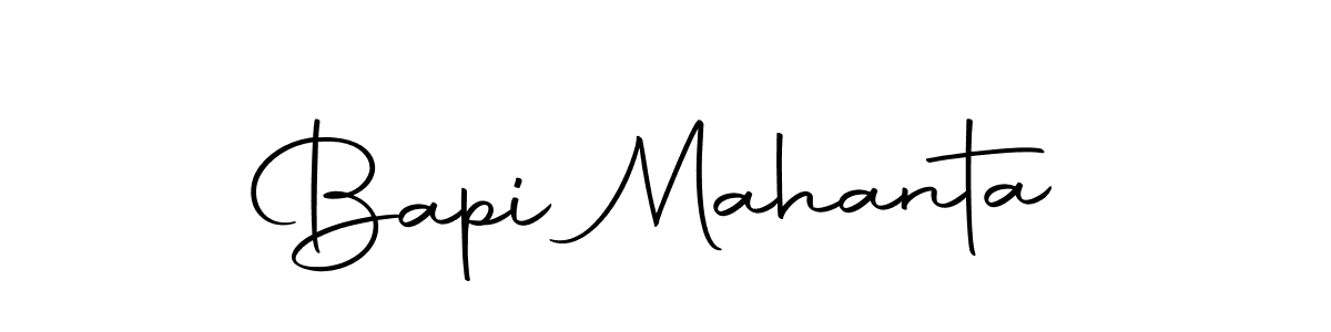 Autography-DOLnW is a professional signature style that is perfect for those who want to add a touch of class to their signature. It is also a great choice for those who want to make their signature more unique. Get Bapi Mahanta name to fancy signature for free. Bapi Mahanta signature style 10 images and pictures png