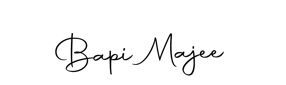 Also we have Bapi Majee name is the best signature style. Create professional handwritten signature collection using Autography-DOLnW autograph style. Bapi Majee signature style 10 images and pictures png