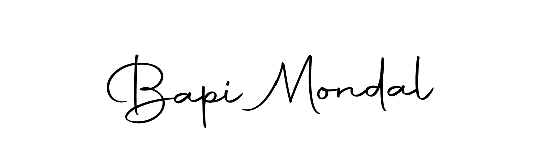 How to make Bapi Mondal name signature. Use Autography-DOLnW style for creating short signs online. This is the latest handwritten sign. Bapi Mondal signature style 10 images and pictures png