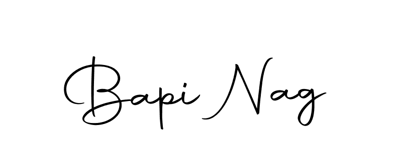 It looks lik you need a new signature style for name Bapi Nag. Design unique handwritten (Autography-DOLnW) signature with our free signature maker in just a few clicks. Bapi Nag signature style 10 images and pictures png