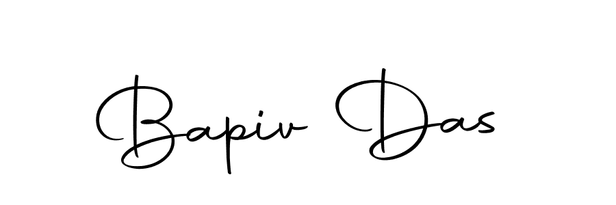 You should practise on your own different ways (Autography-DOLnW) to write your name (Bapiv Das) in signature. don't let someone else do it for you. Bapiv Das signature style 10 images and pictures png