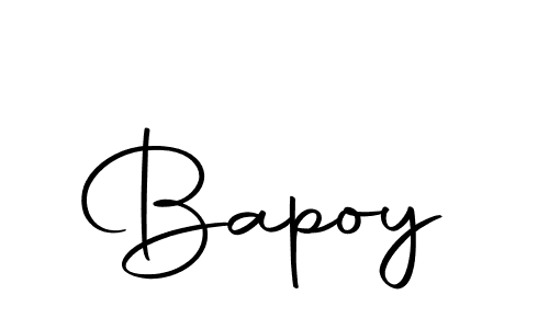 How to make Bapoy signature? Autography-DOLnW is a professional autograph style. Create handwritten signature for Bapoy name. Bapoy signature style 10 images and pictures png