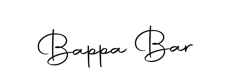 The best way (Autography-DOLnW) to make a short signature is to pick only two or three words in your name. The name Bappa Bar include a total of six letters. For converting this name. Bappa Bar signature style 10 images and pictures png