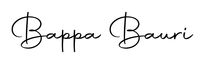 If you are searching for the best signature style for your name Bappa Bauri, here we have designed multiple signature styles using Autography-DOLnW. Bappa Bauri signature style 10 images and pictures png