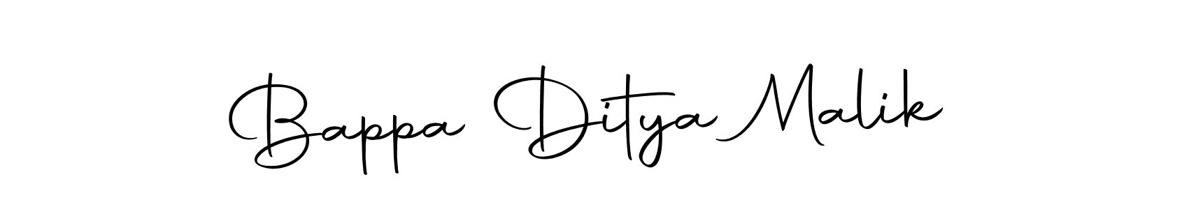 Make a beautiful signature design for name Bappa Ditya Malik. With this signature (Autography-DOLnW) style, you can create a handwritten signature for free. Bappa Ditya Malik signature style 10 images and pictures png