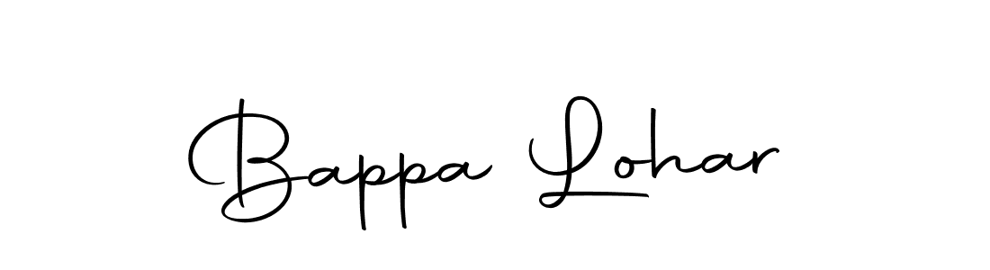 Make a beautiful signature design for name Bappa Lohar. With this signature (Autography-DOLnW) style, you can create a handwritten signature for free. Bappa Lohar signature style 10 images and pictures png