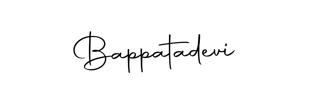 You should practise on your own different ways (Autography-DOLnW) to write your name (Bappatadevi) in signature. don't let someone else do it for you. Bappatadevi signature style 10 images and pictures png