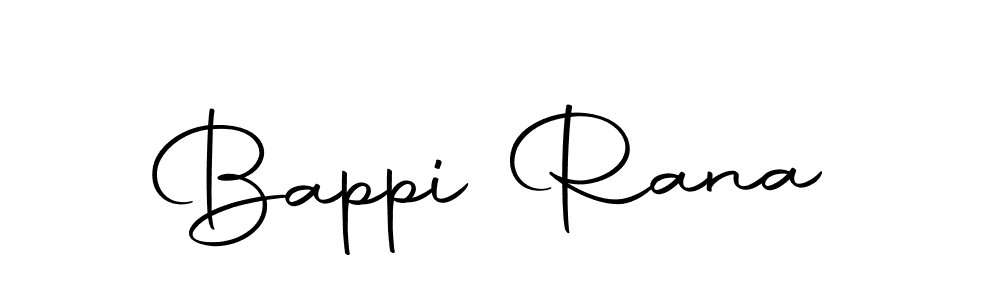 Similarly Autography-DOLnW is the best handwritten signature design. Signature creator online .You can use it as an online autograph creator for name Bappi Rana. Bappi Rana signature style 10 images and pictures png