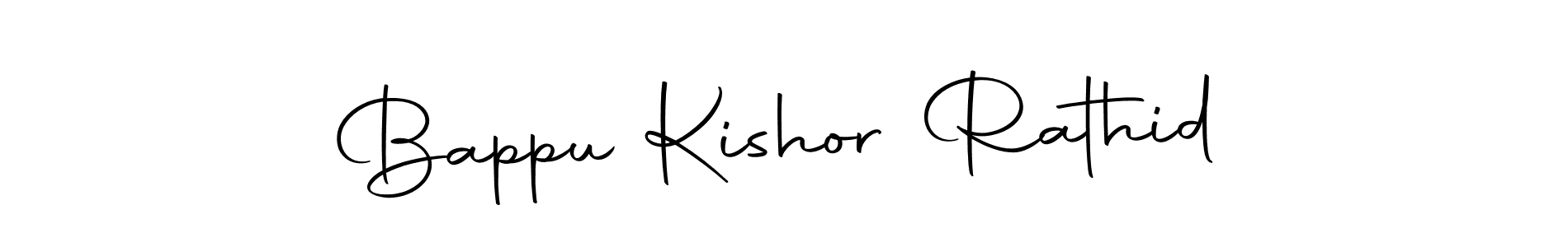 Bappu Kishor Rathid stylish signature style. Best Handwritten Sign (Autography-DOLnW) for my name. Handwritten Signature Collection Ideas for my name Bappu Kishor Rathid. Bappu Kishor Rathid signature style 10 images and pictures png