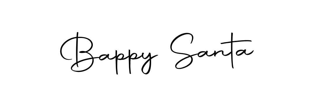 The best way (Autography-DOLnW) to make a short signature is to pick only two or three words in your name. The name Bappy Santa include a total of six letters. For converting this name. Bappy Santa signature style 10 images and pictures png