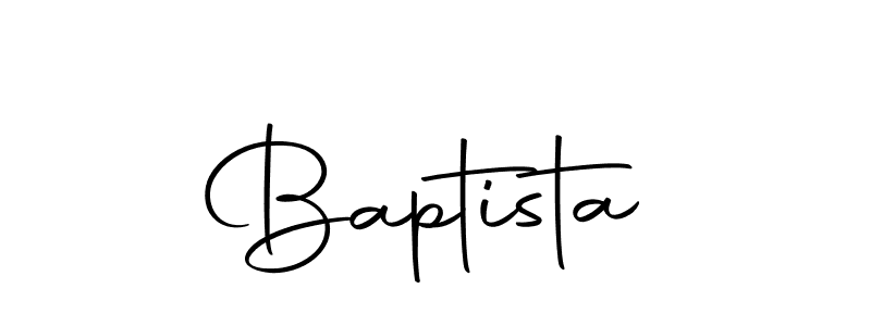 How to make Baptista name signature. Use Autography-DOLnW style for creating short signs online. This is the latest handwritten sign. Baptista signature style 10 images and pictures png