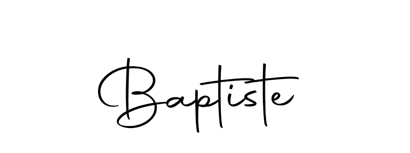 Baptiste stylish signature style. Best Handwritten Sign (Autography-DOLnW) for my name. Handwritten Signature Collection Ideas for my name Baptiste. Baptiste signature style 10 images and pictures png